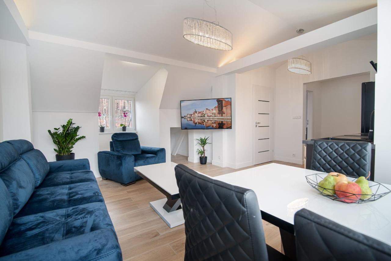 Luxury Apartment Szeroka - Old Town กดัญสก์ ภายนอก รูปภาพ