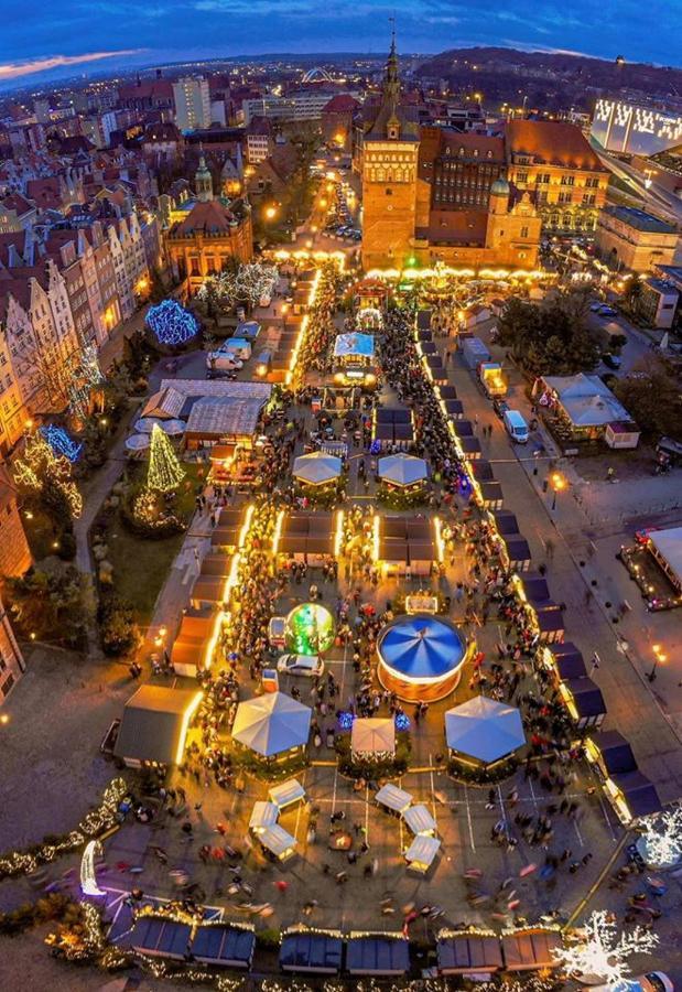Luxury Apartment Szeroka - Old Town กดัญสก์ ภายนอก รูปภาพ